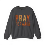 "Inspirational 'Pray it forward' design on faith-based mug – uplifting Christian gift by Klippette