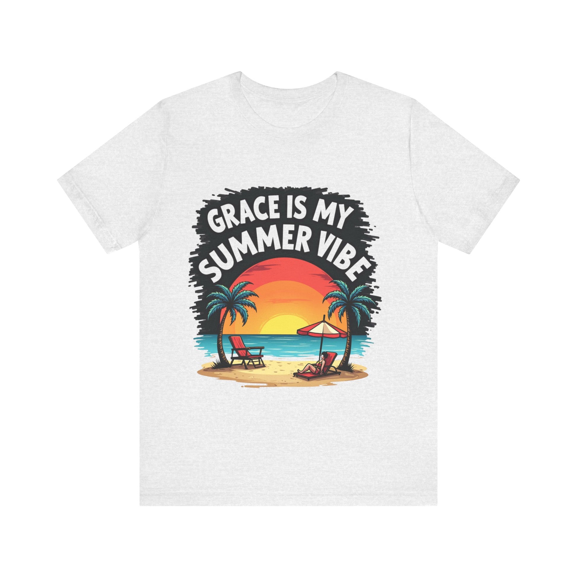 Grace is My Summer Vibe TShirt - Klippette Joy