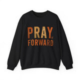 "Inspirational 'Pray it forward' design on faith-based mug – uplifting Christian gift by Klippette