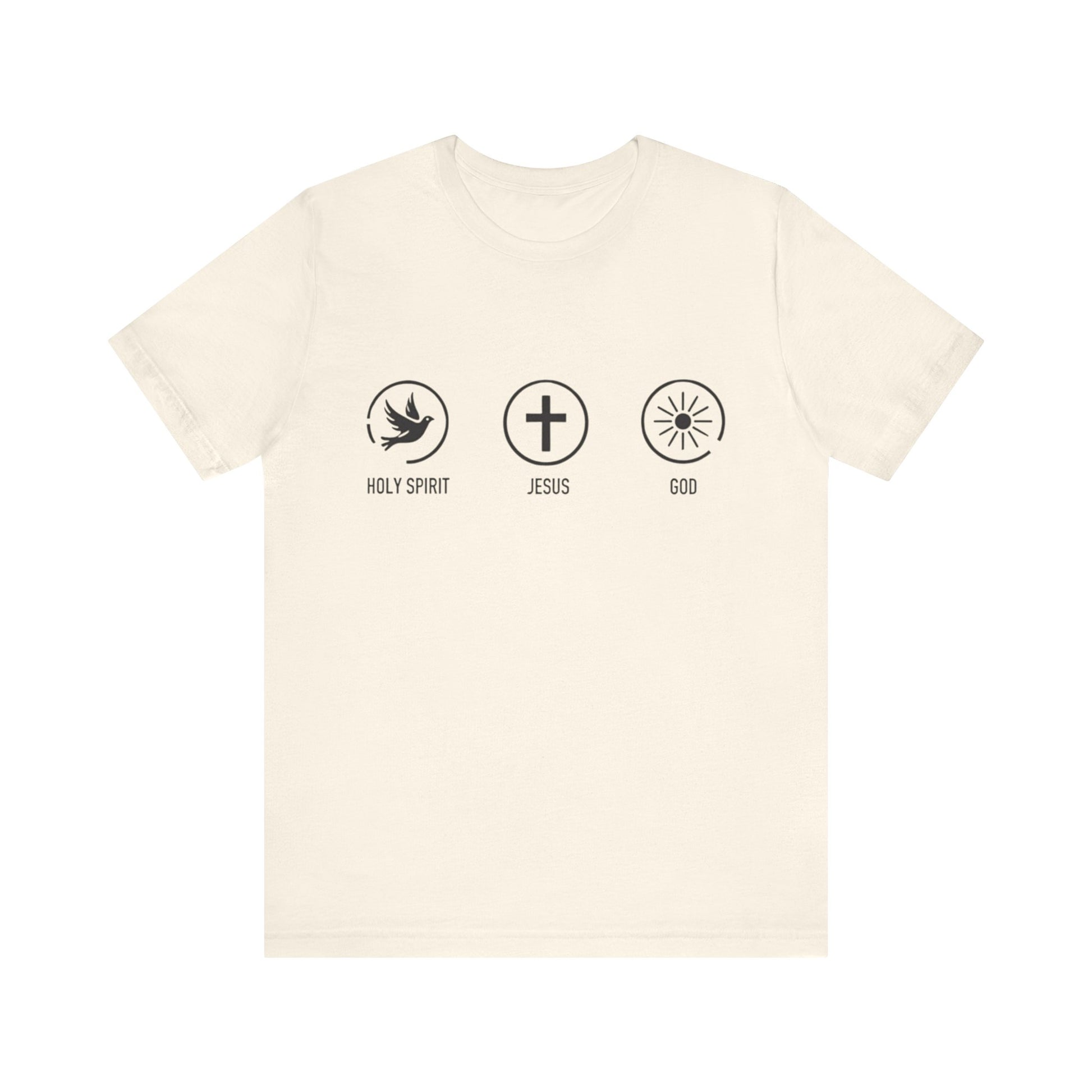 Modern 'Faith Icons' t-shirt – bold faith statement with graphic design by Klippette