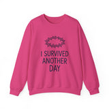 I Survived Another Day - Crewneck Sweatshirt - Klippette Joy