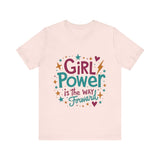 Empowering 'Girl Power' tee – bold and uplifting message for women by Klippette
