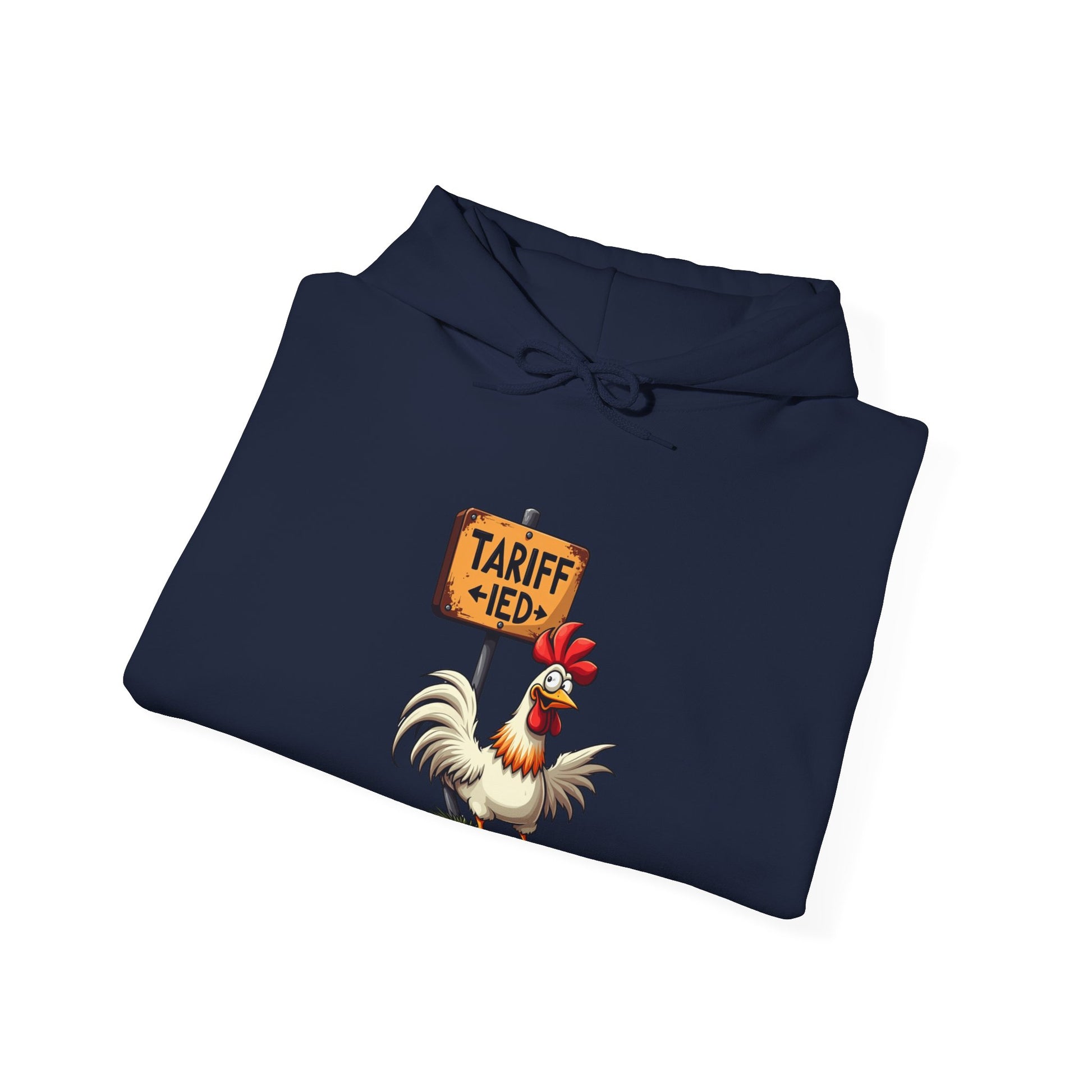 Funny Tariff Chicken Hoodie - Klippette Joy