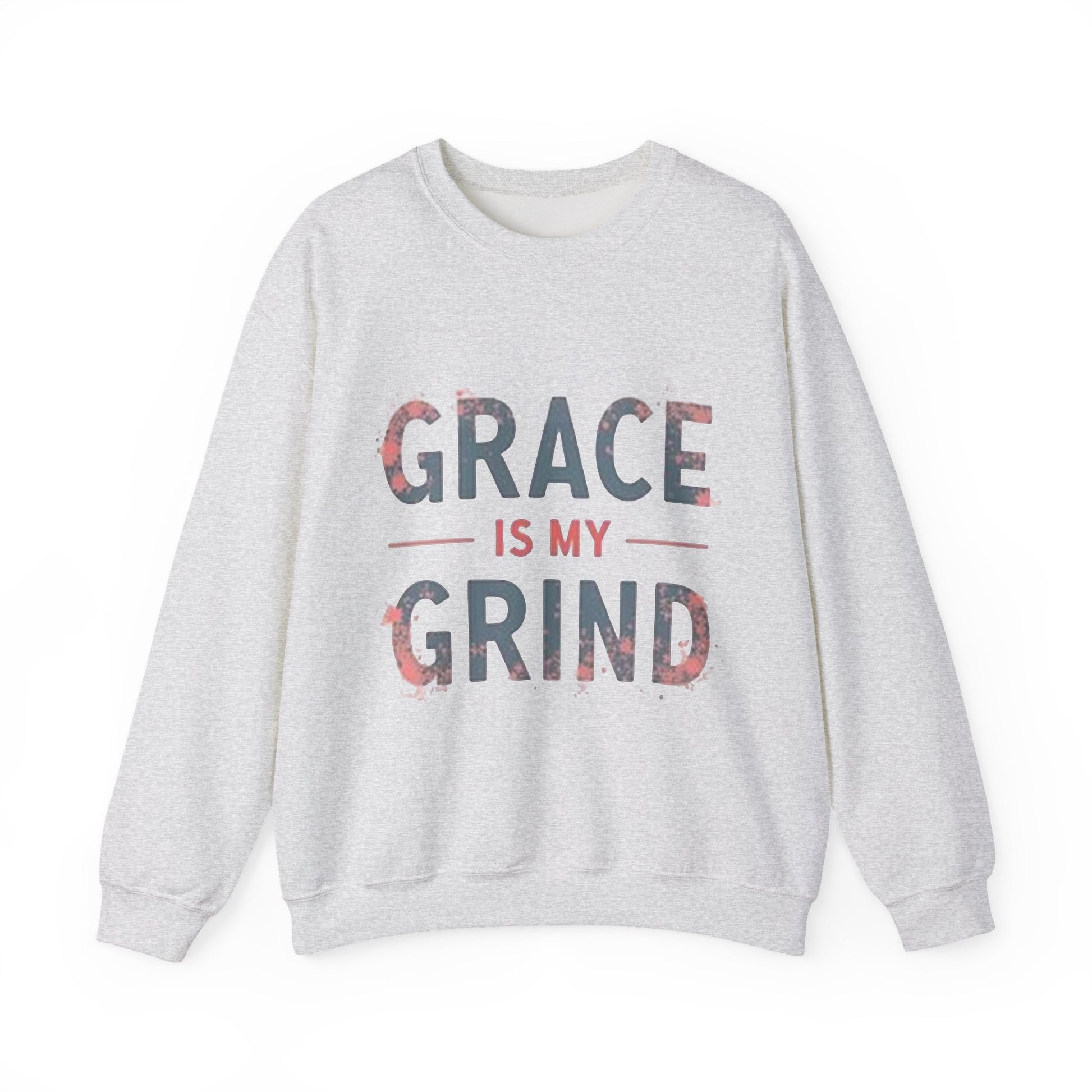 Grace is My Grind -Inspirational Crewneck Sweatshirt - Klippette Joy