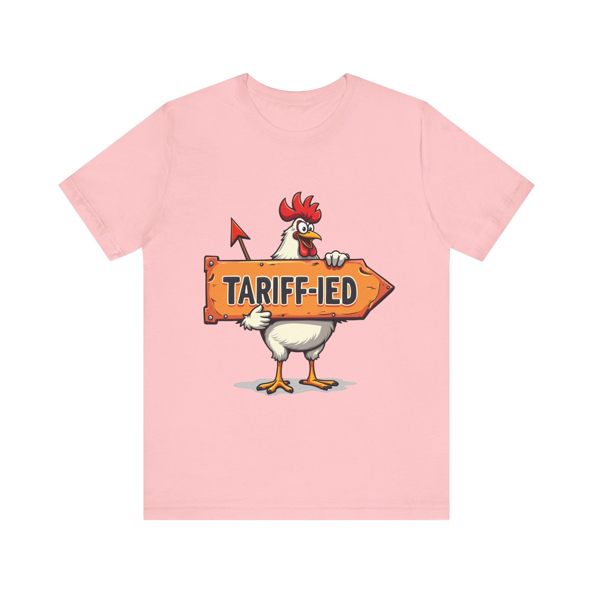 Funny 'Tariff-ied' t-shirt – playful pun design with personality by Klippette