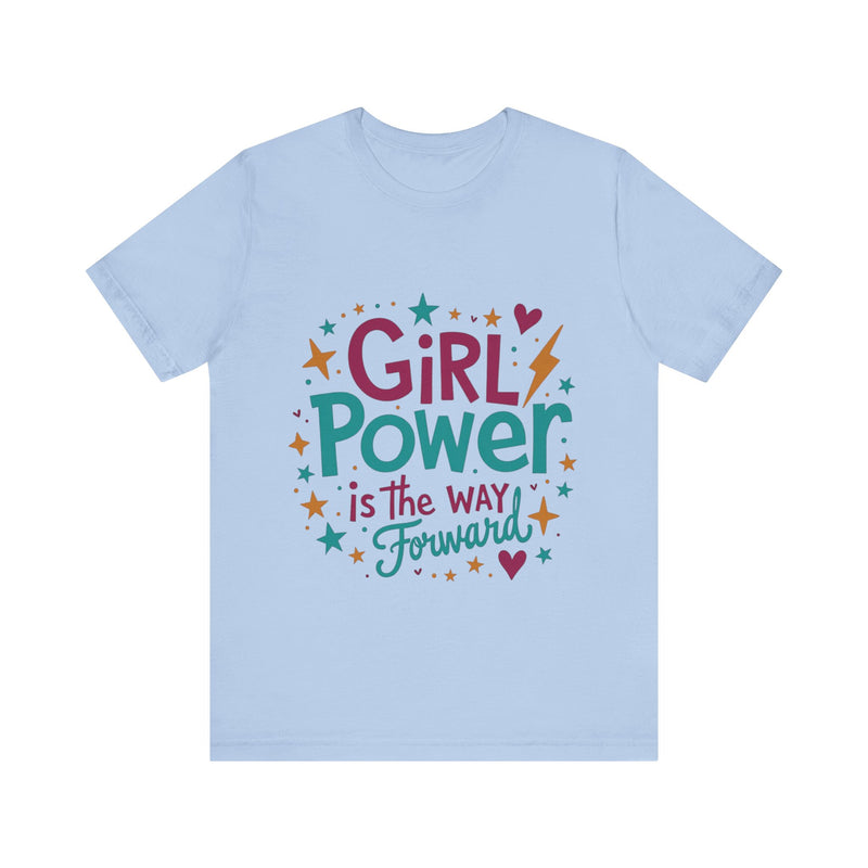 Empowering 'Girl Power' tee – bold and uplifting message for women by Klippette