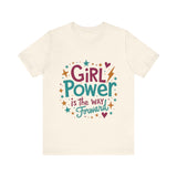 Empowering 'Girl Power' tee – bold and uplifting message for women by Klippette