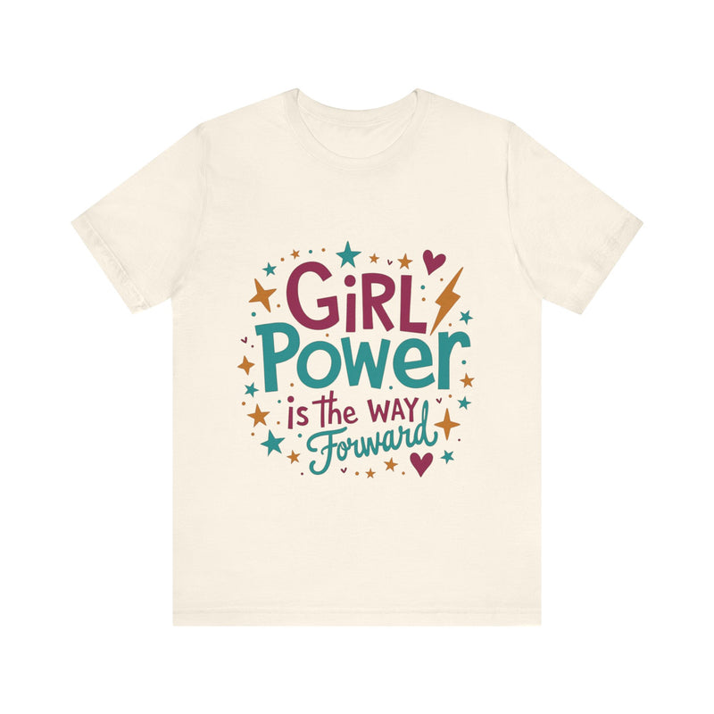 Empowering 'Girl Power' tee – bold and uplifting message for women by Klippette